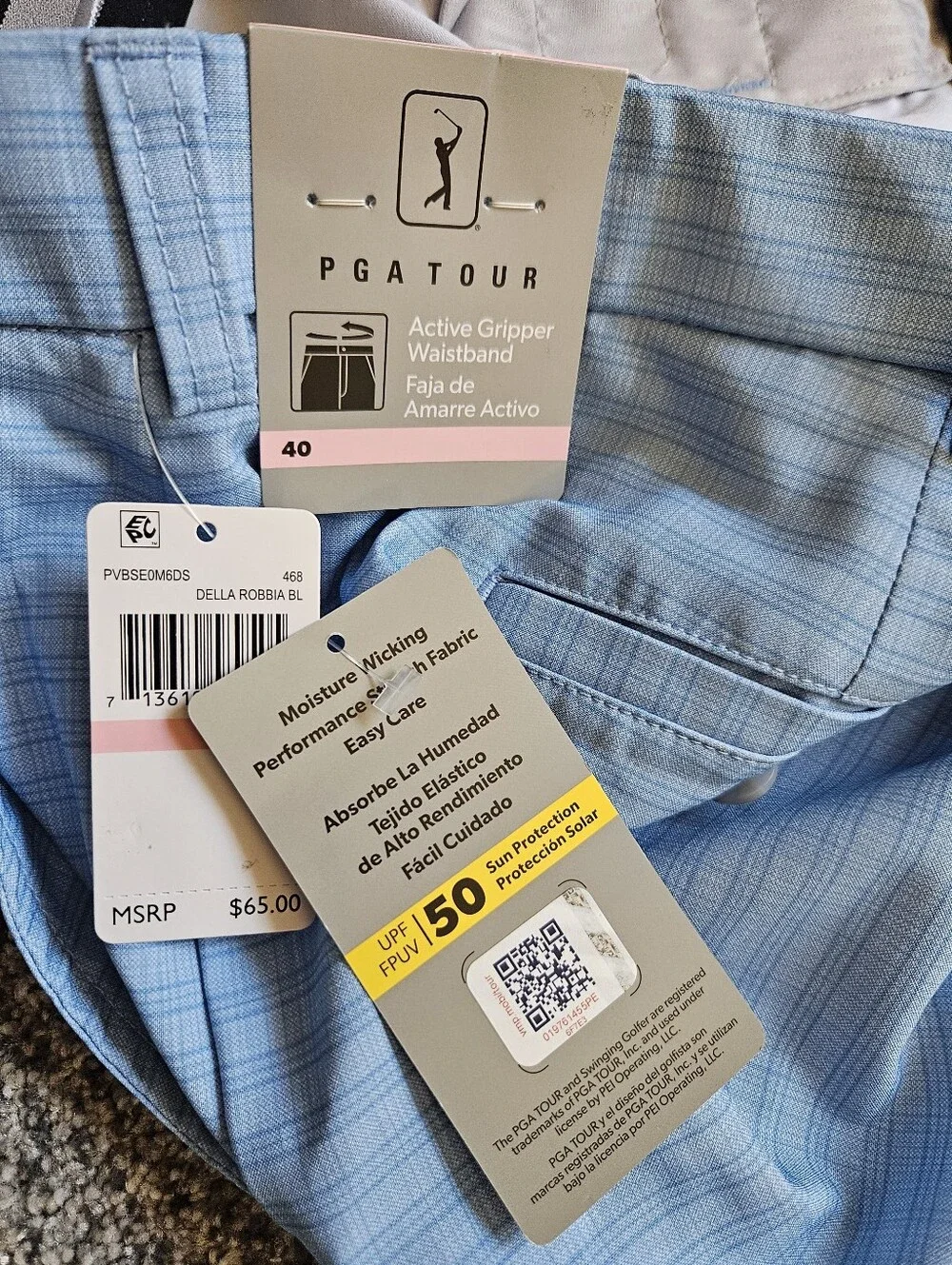 Mens PGA Tour Golf Shorts nwt